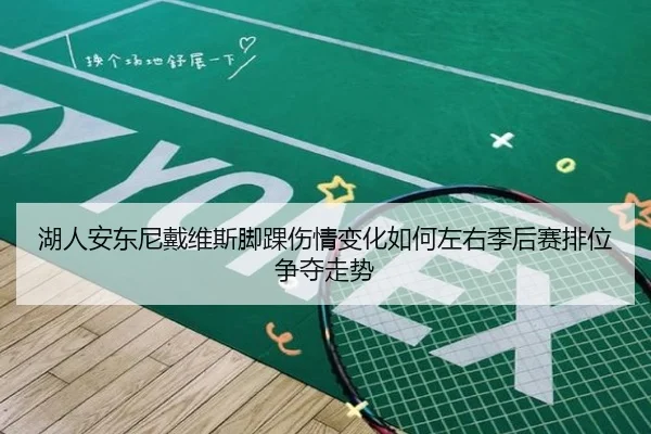 湖人安东尼戴维斯脚踝伤情变化如何左右季后赛排位争夺走势 - leyu